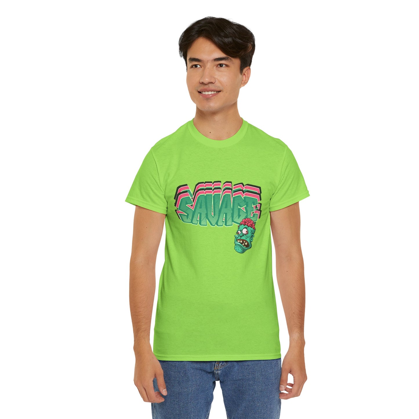 Savage Brain Graphic Tee