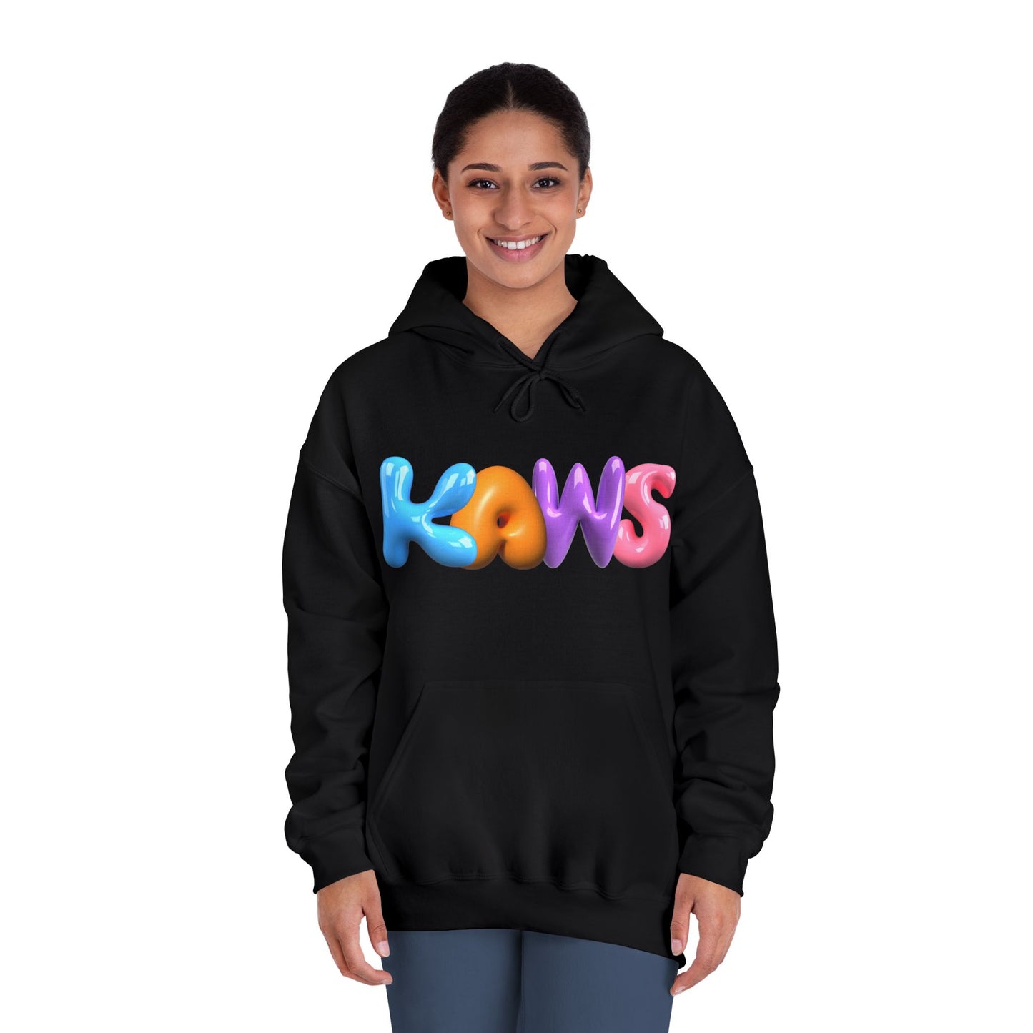 3D Bubble Letter Hoodie