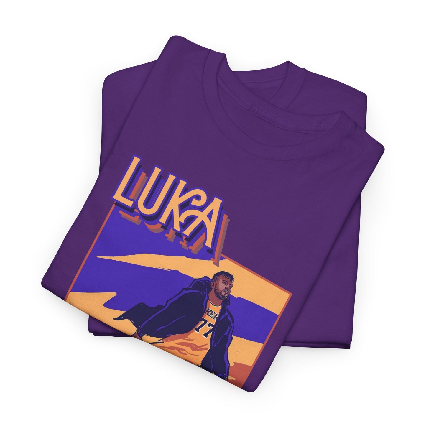 Luka Doncic Abstract Tee