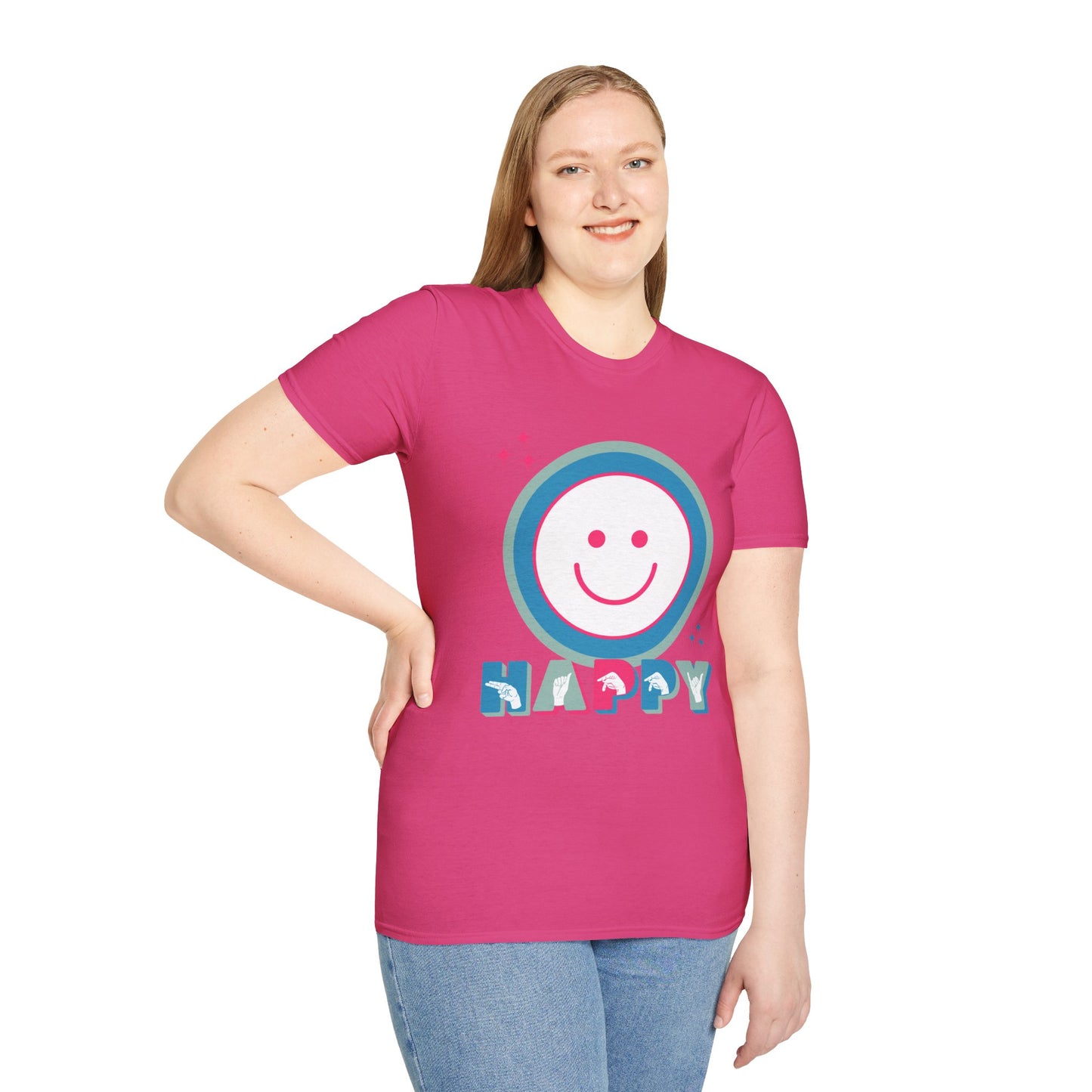 ASL Happy Smiley Tee