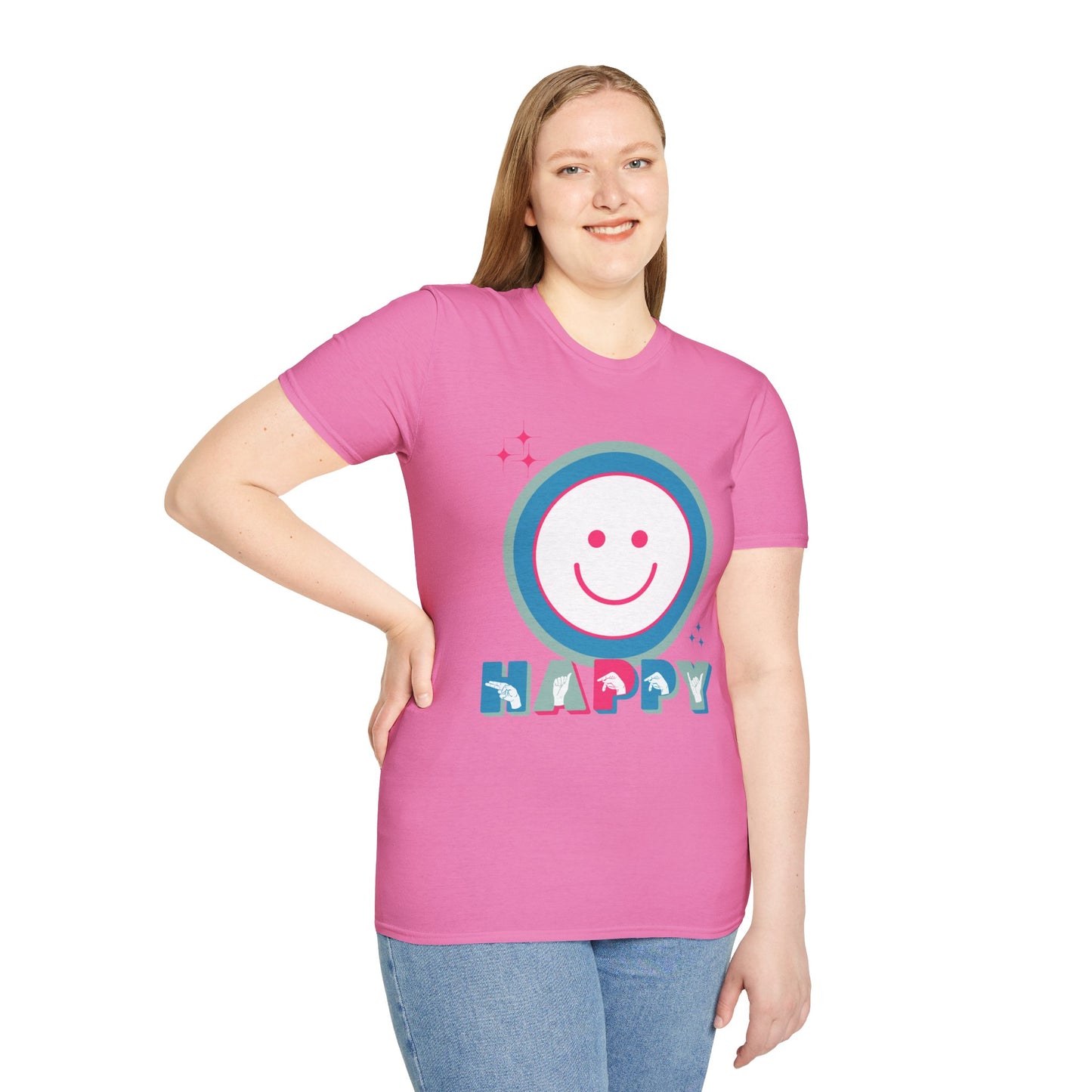 ASL Happy Smiley Tee