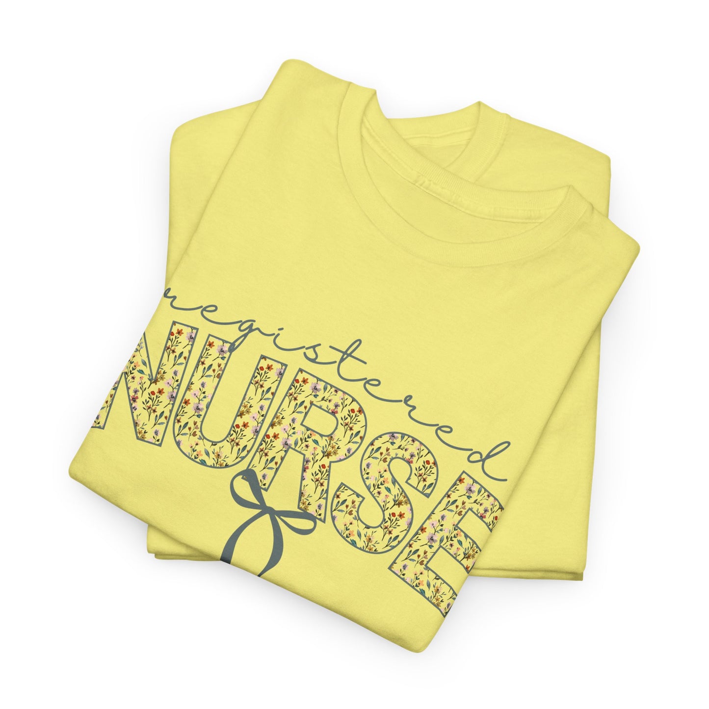 Cute Flower Registered Nurse Tee
