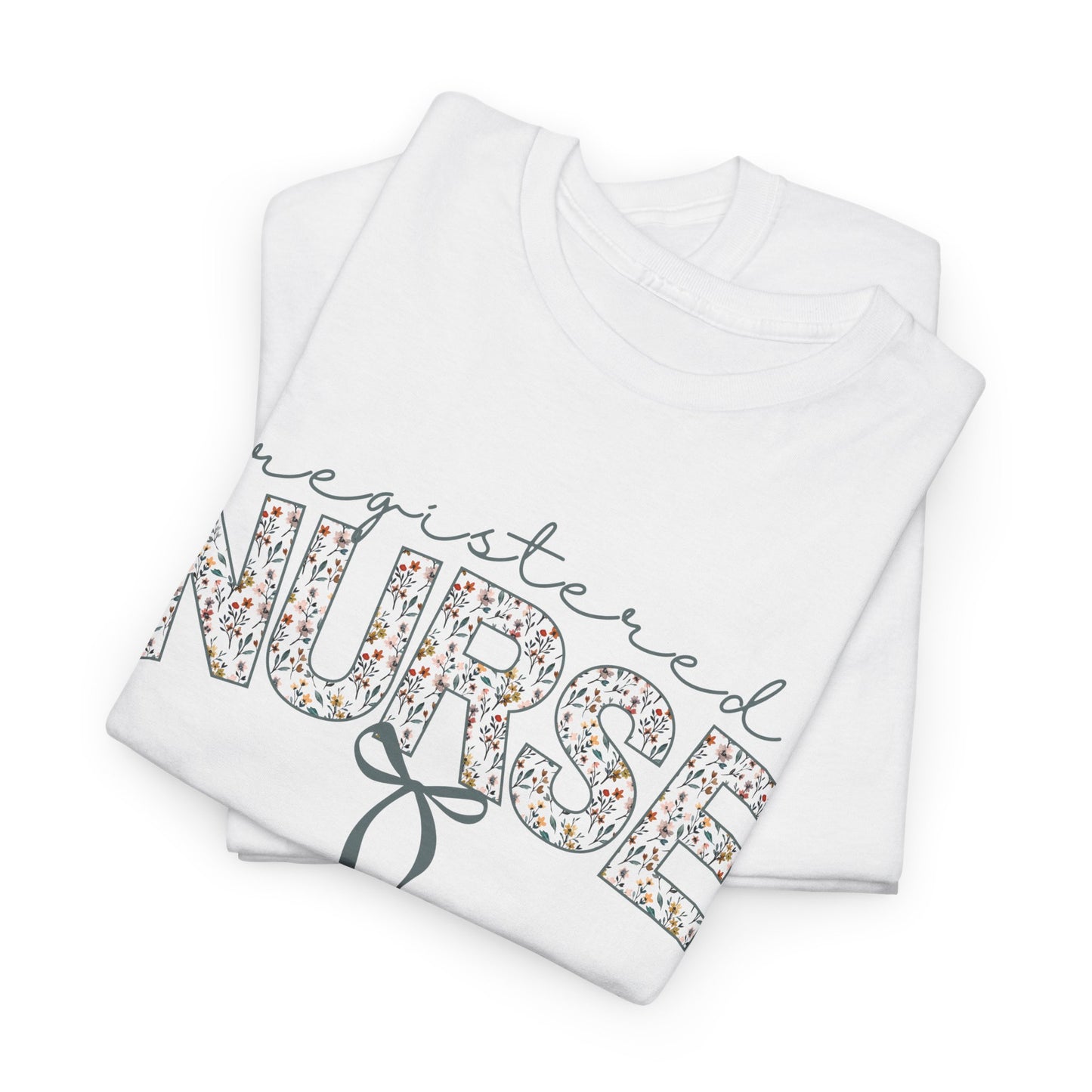 Cute Flower Registered Nurse Tee