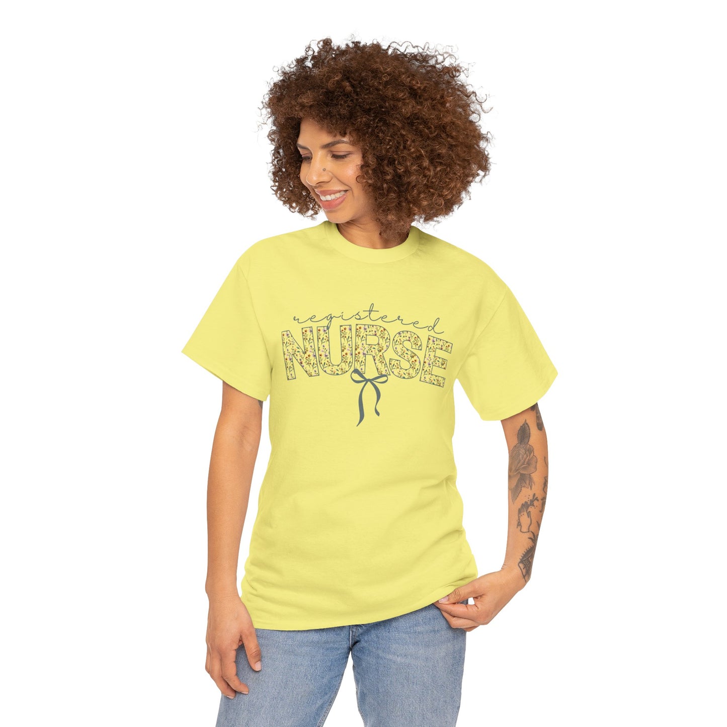 Cute Flower Registered Nurse Tee