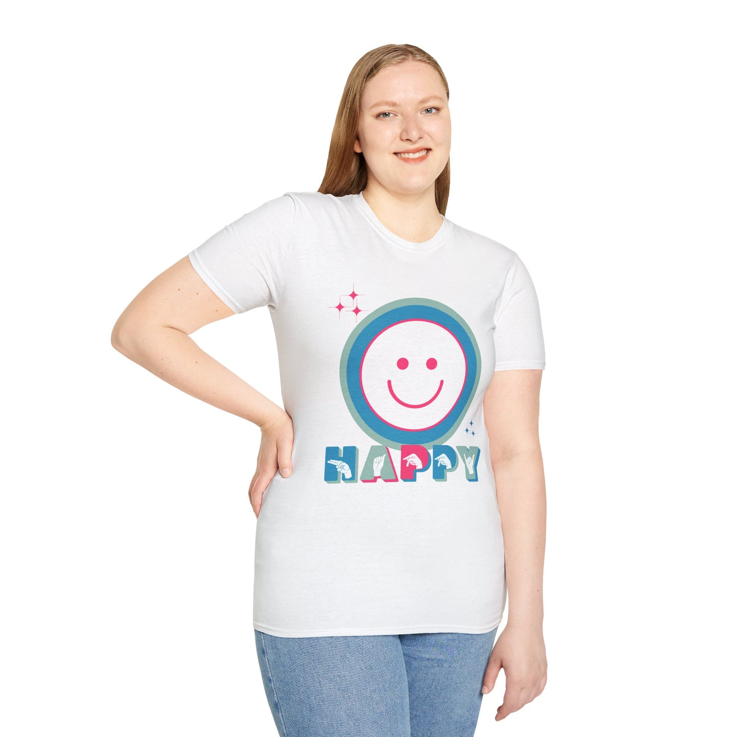 ASL Happy Smiley Tee