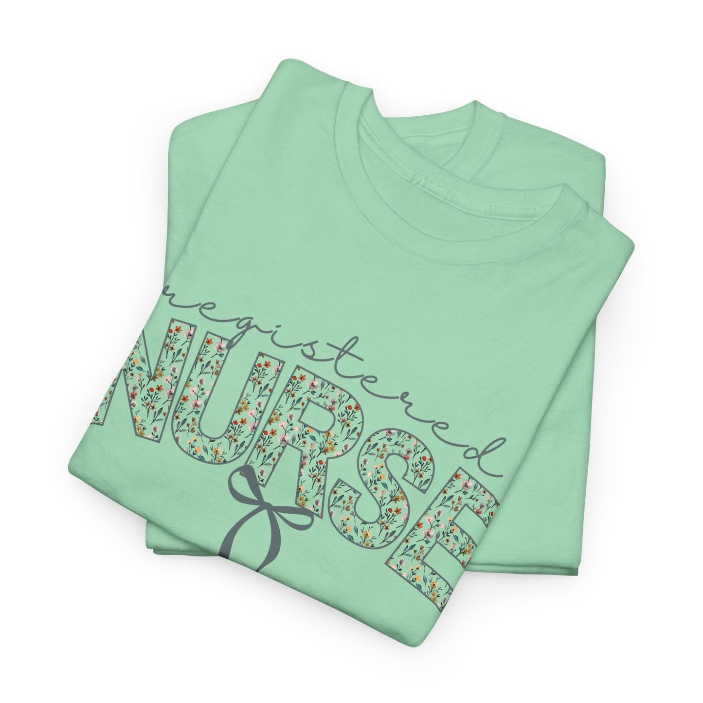 Cute Flower Registered Nurse Tee
