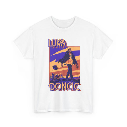 Luka Doncic Abstract Tee