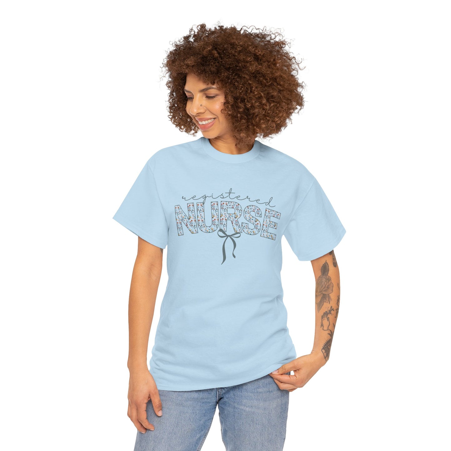 Cute Flower Registered Nurse Tee