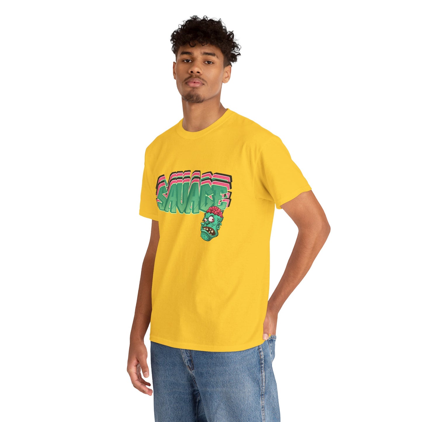 Savage Brain Graphic Tee