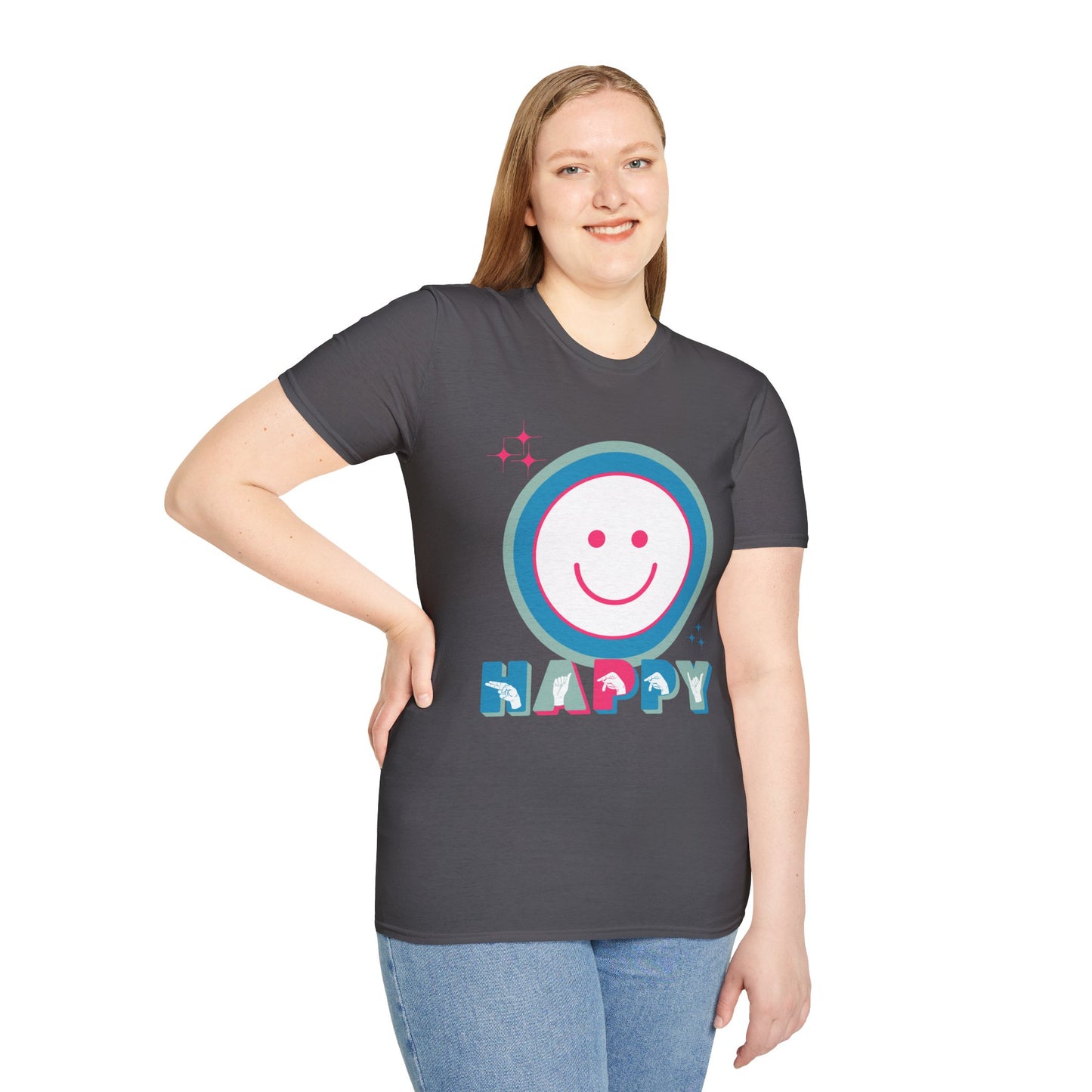 ASL Happy Smiley Tee