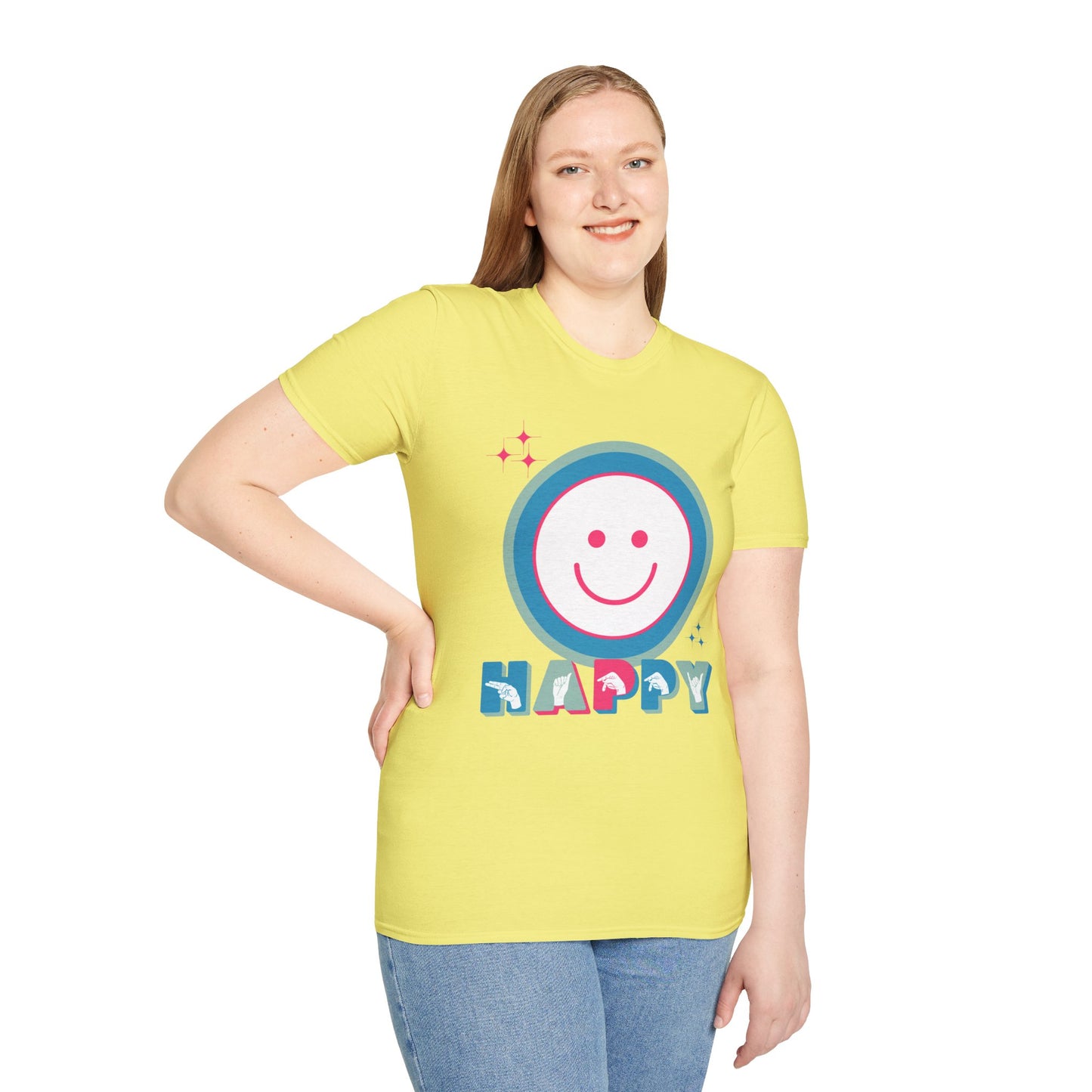 ASL Happy Smiley Tee