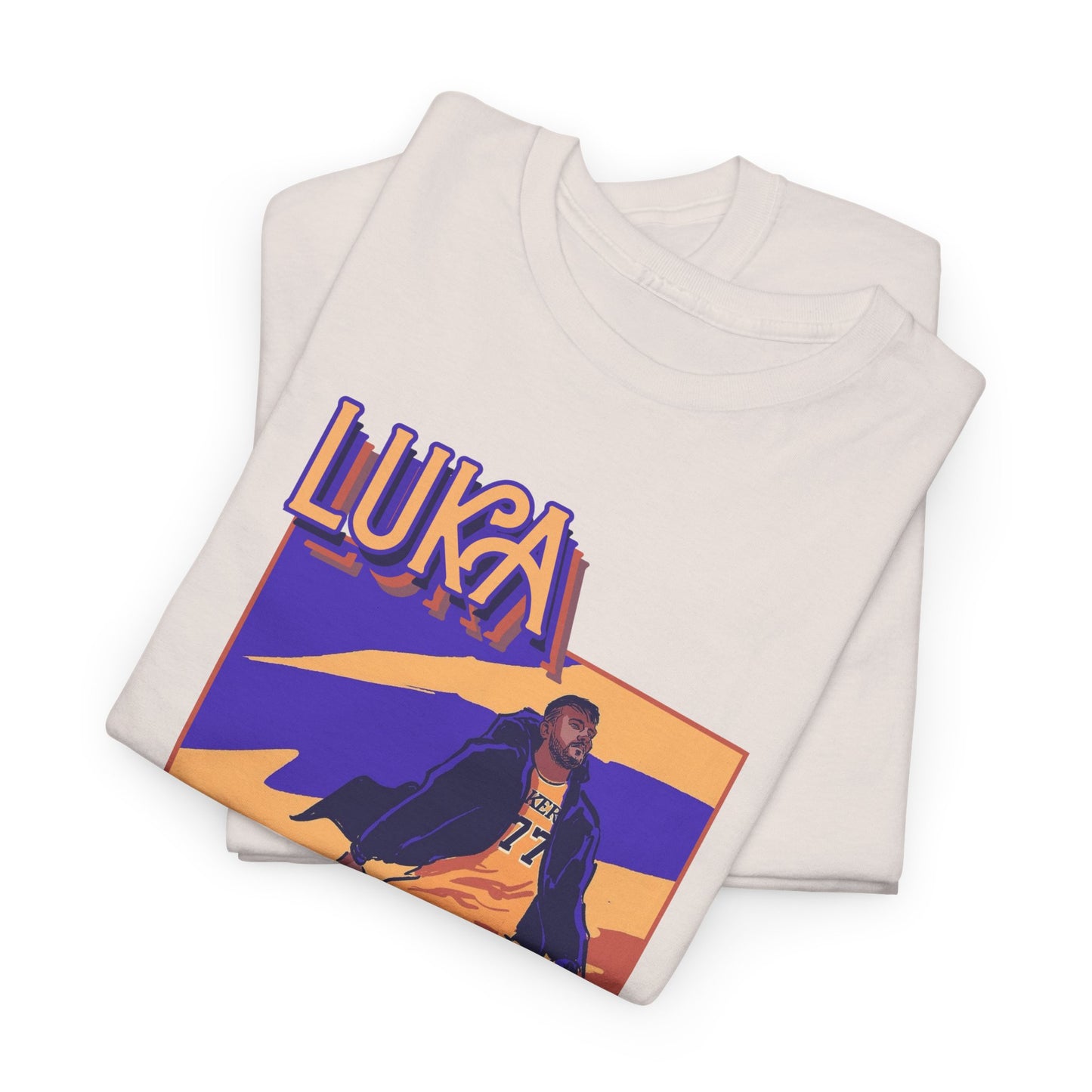 Luka Doncic Abstract Tee