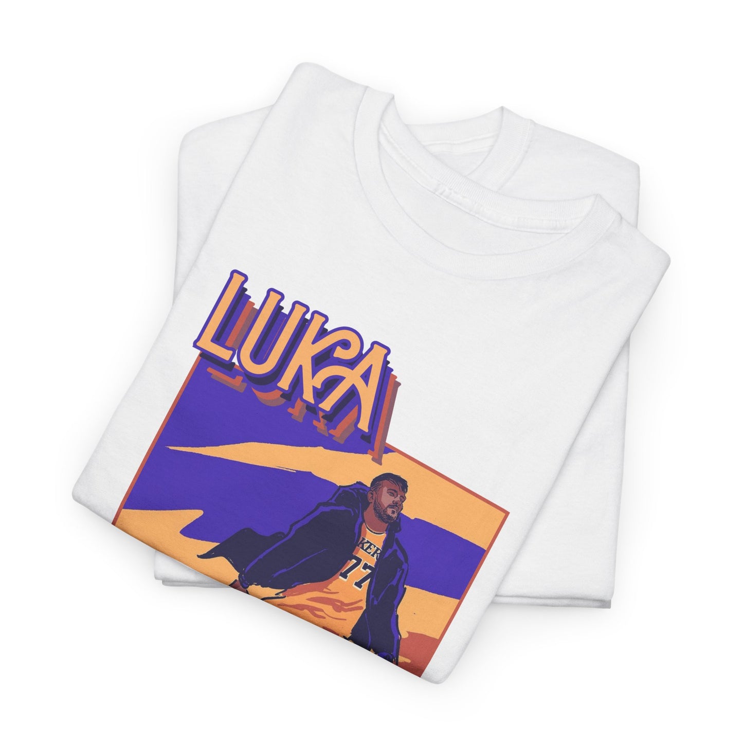Luka Doncic Abstract Tee