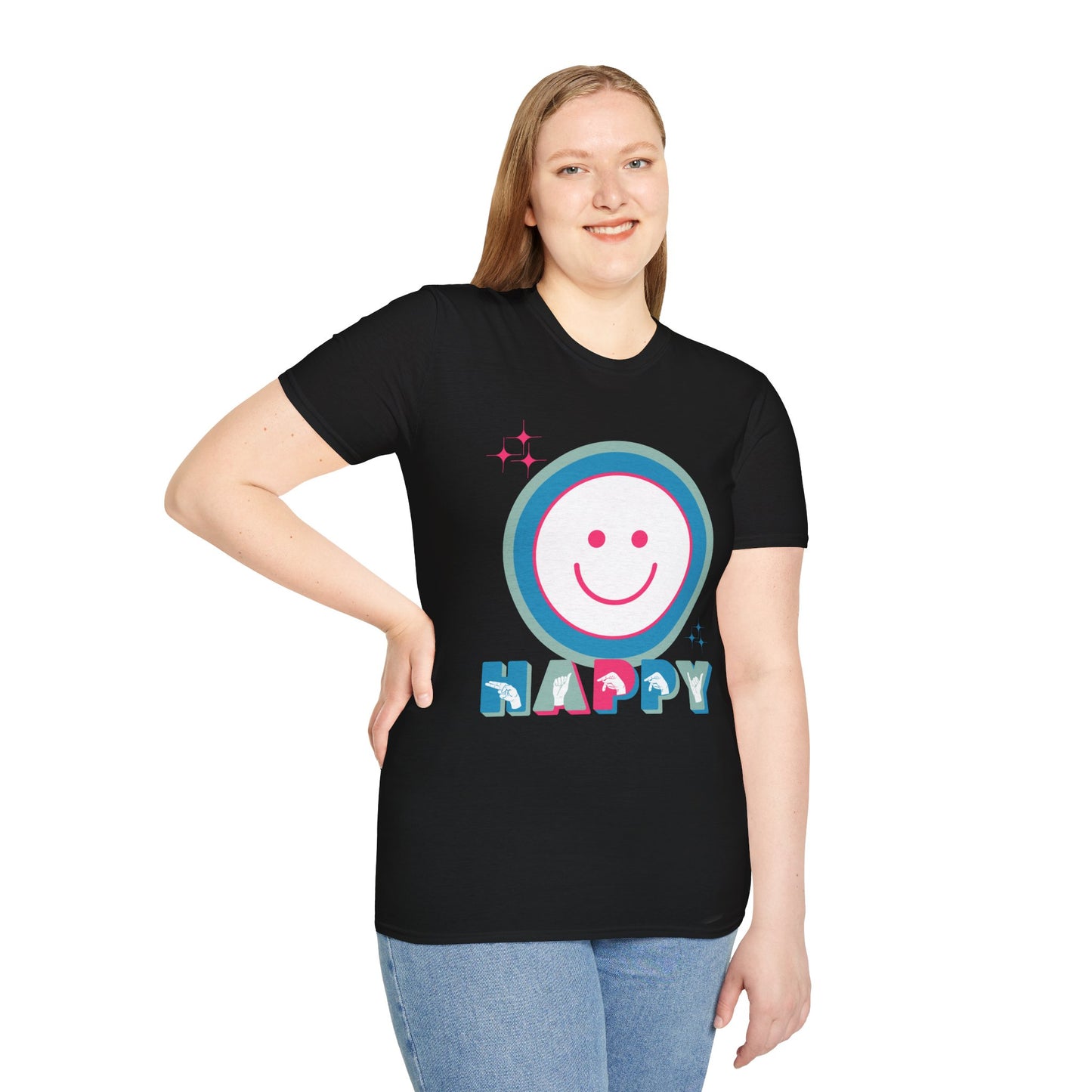 ASL Happy Smiley Tee
