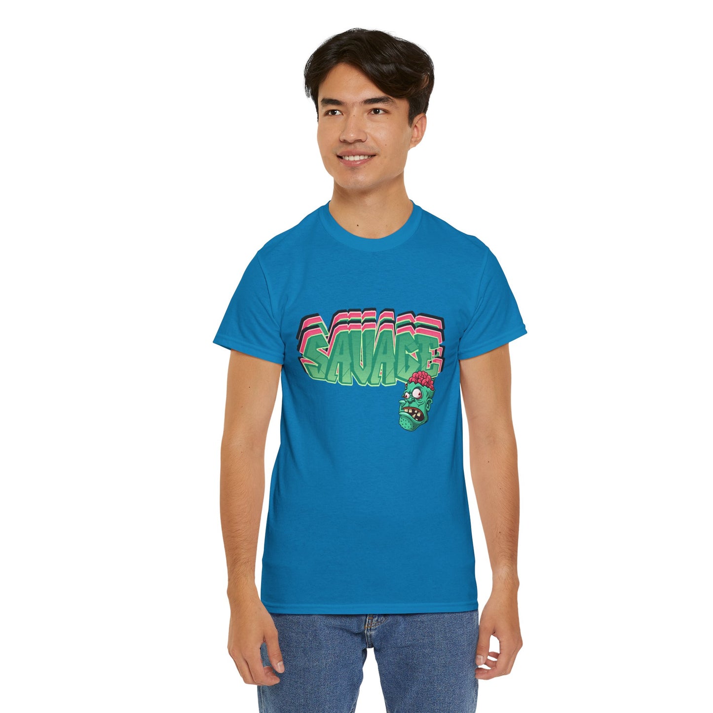 Savage Brain Graphic Tee