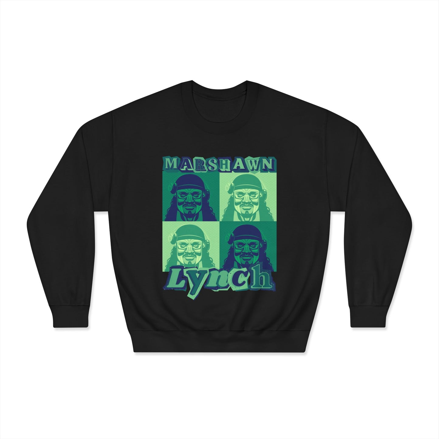 Marshawn Lynch Block-Style Sweatshirt