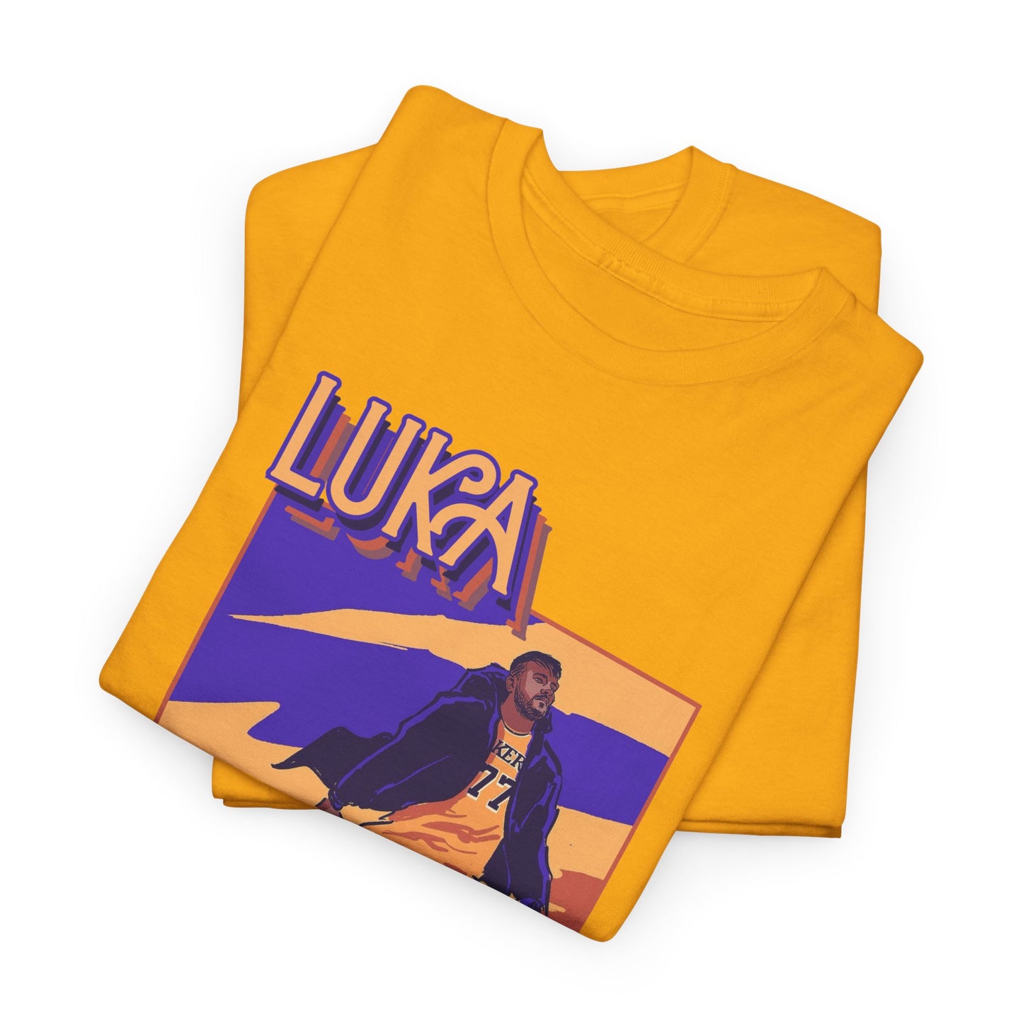 Luka Doncic Abstract Tee