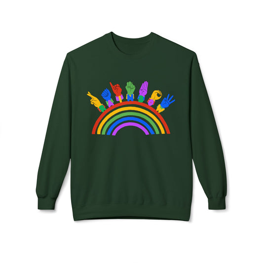 Rainbow Alphabet ASL Sweatshirt