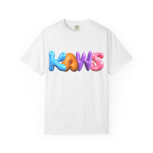 Vibrant Bubble Letter Tee