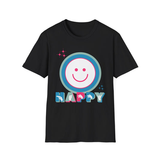 ASL Happy Smiley Tee