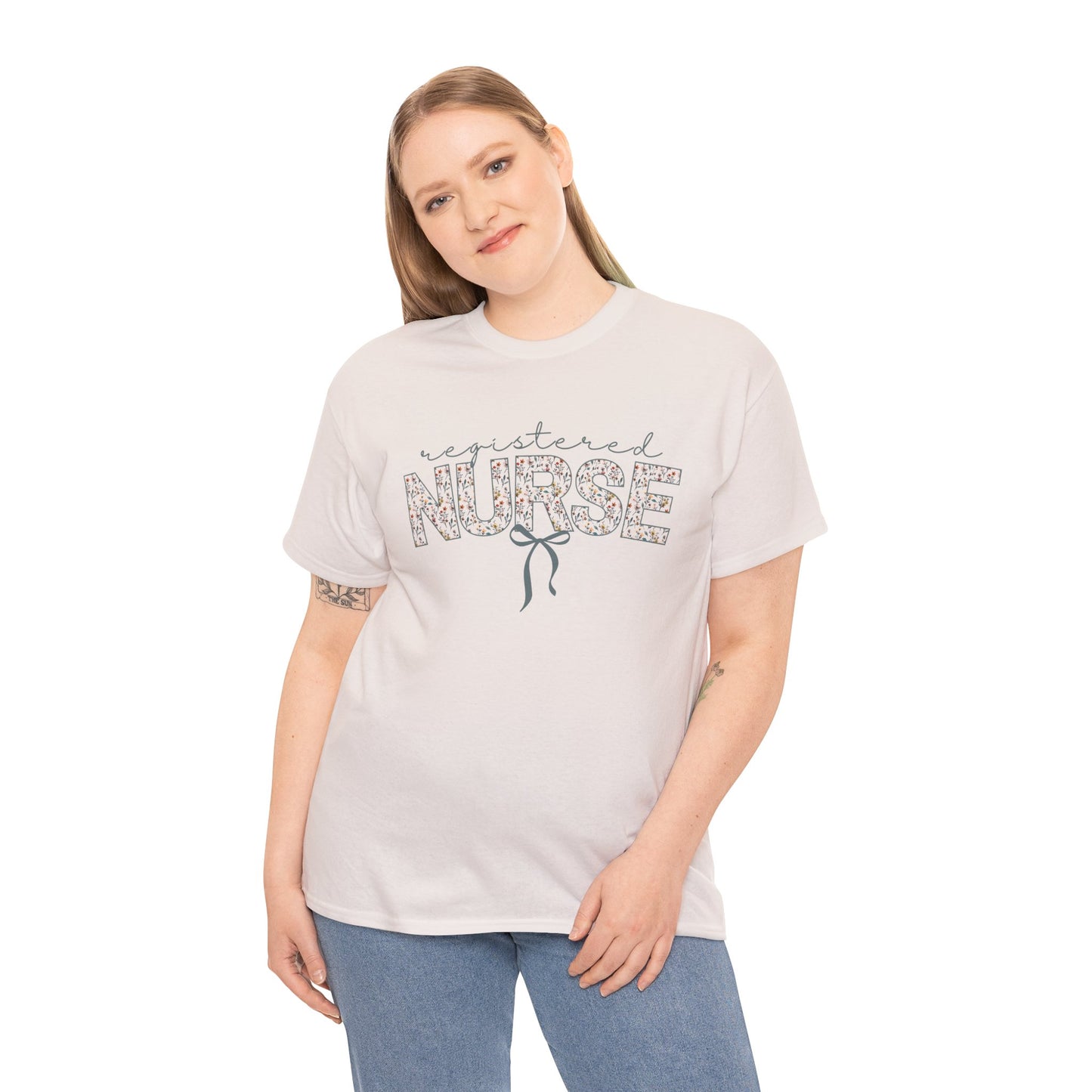 Cute Flower Registered Nurse Tee