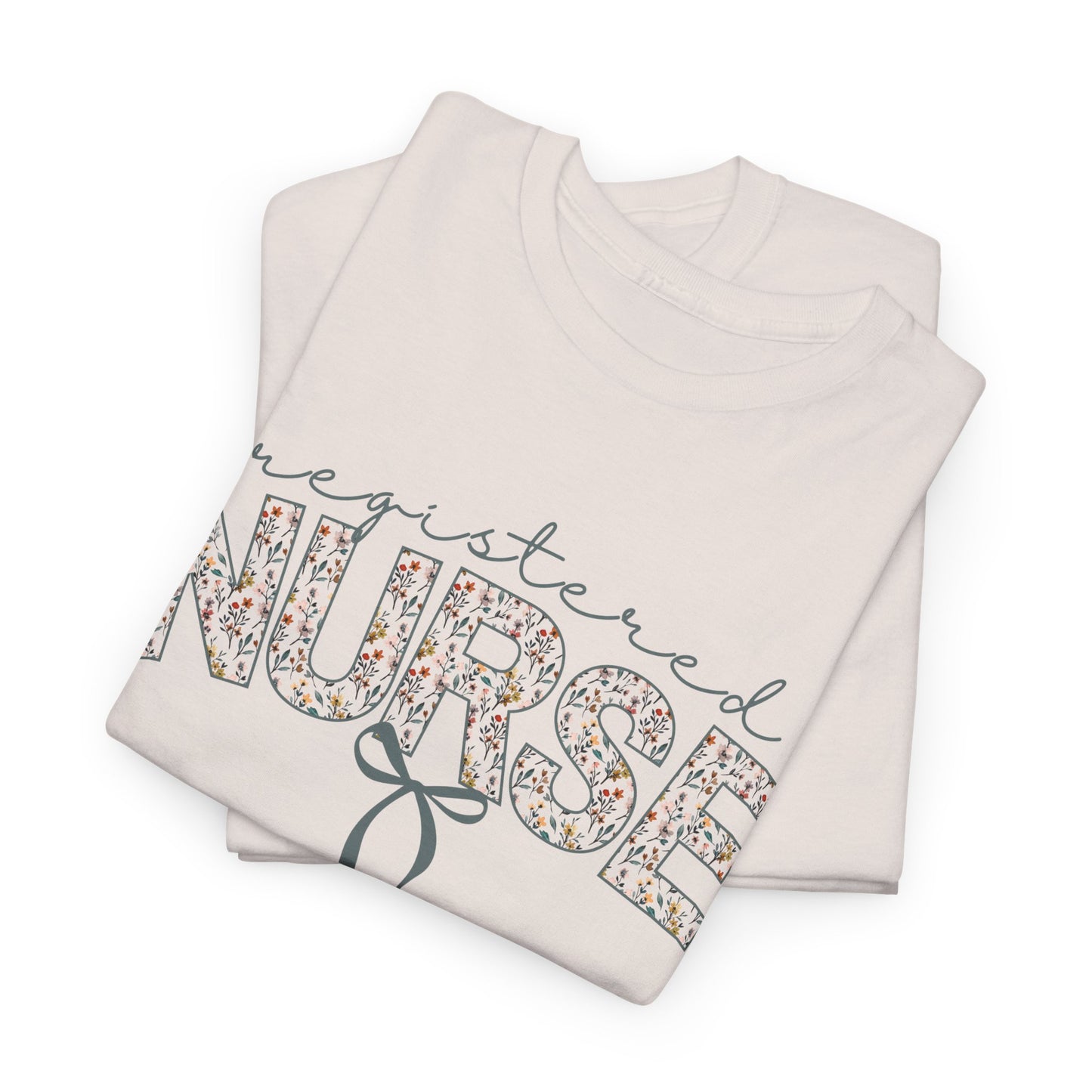 Cute Flower Registered Nurse Tee