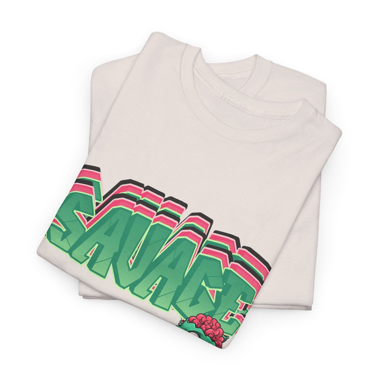 Savage Brain Graphic Tee
