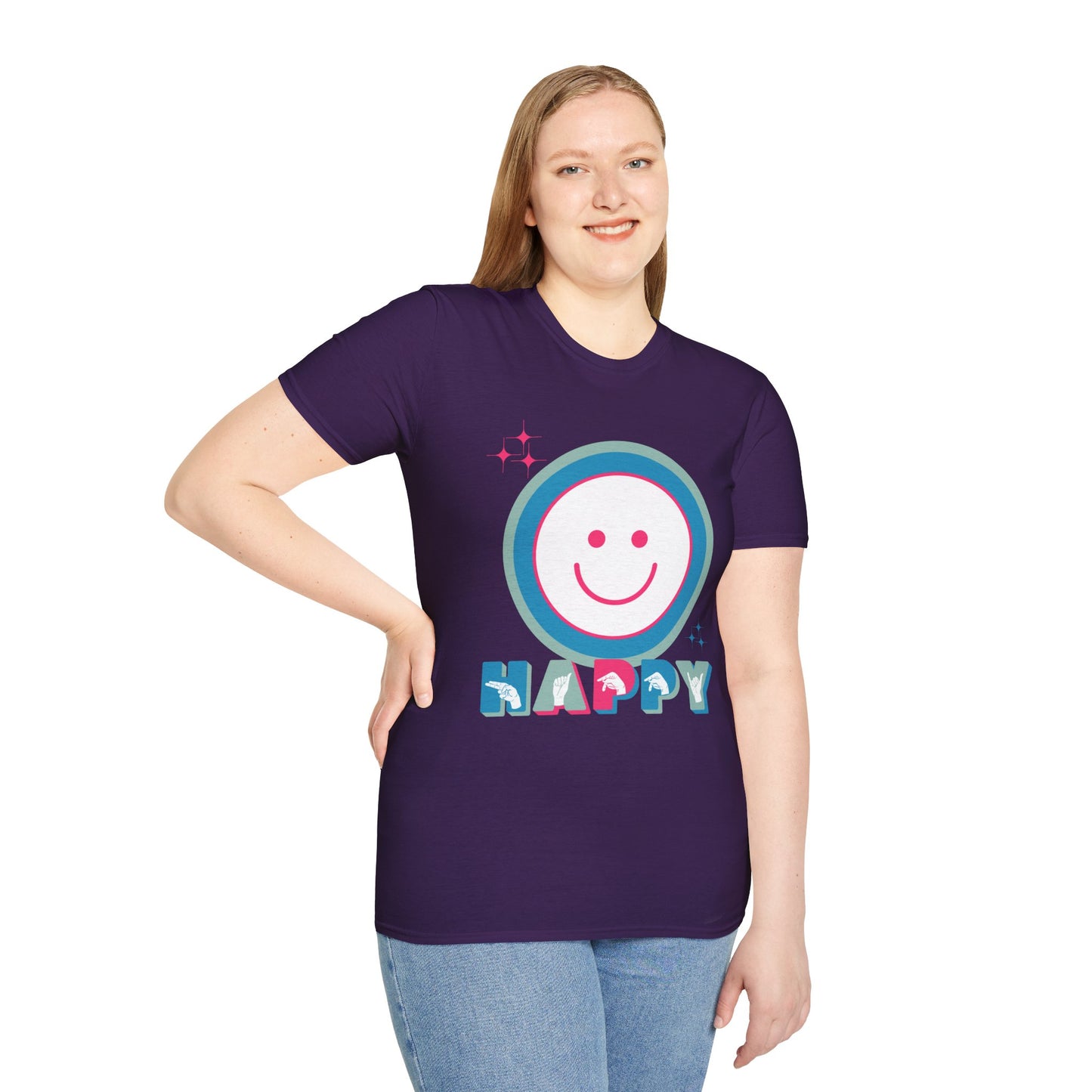 ASL Happy Smiley Tee