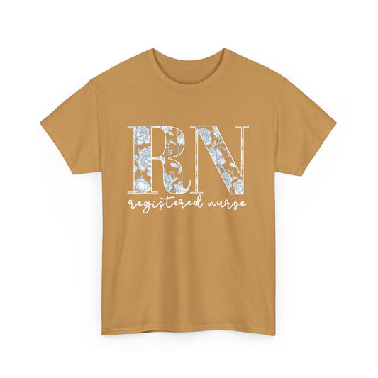 Floral Registered Nurse Tee