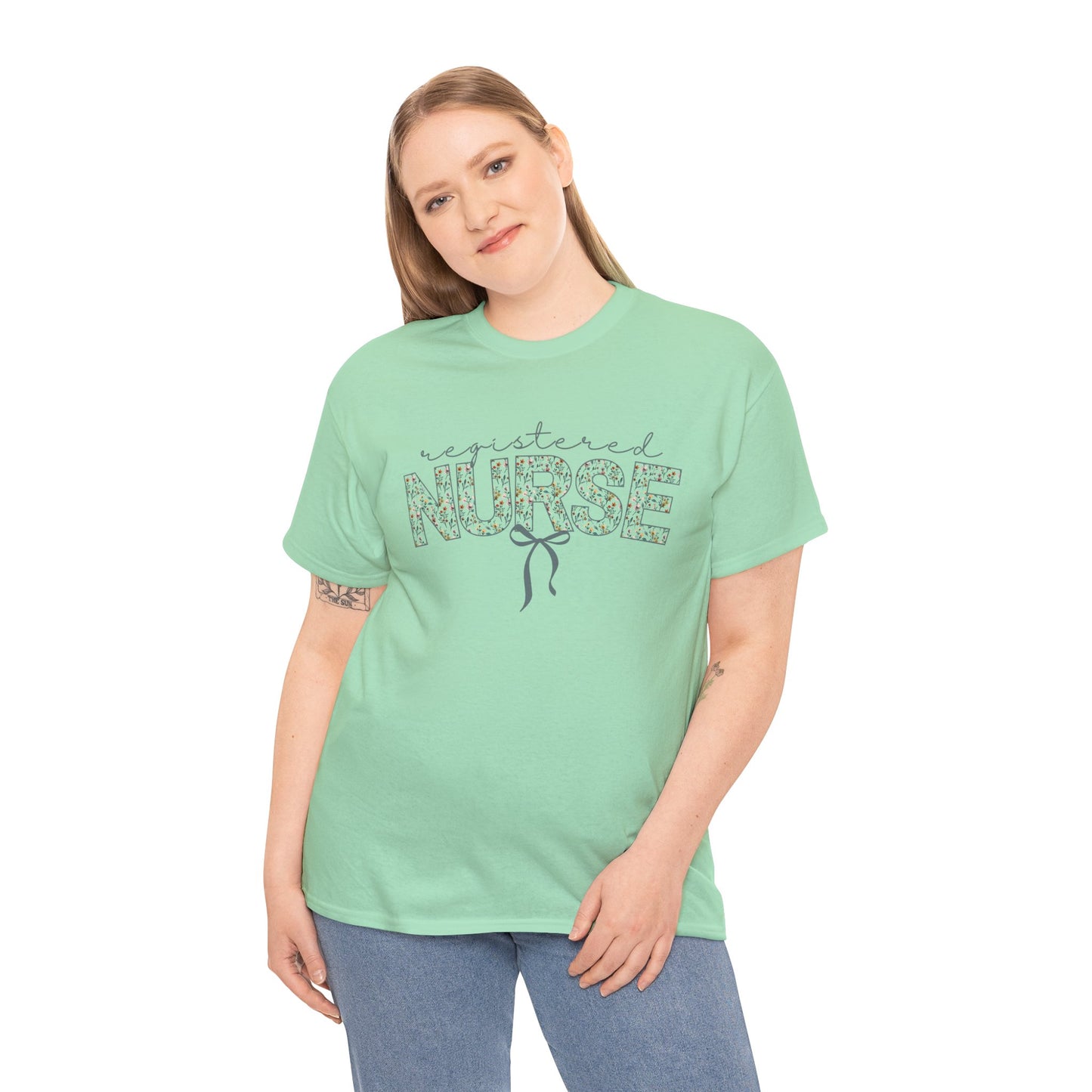 Cute Flower Registered Nurse Tee
