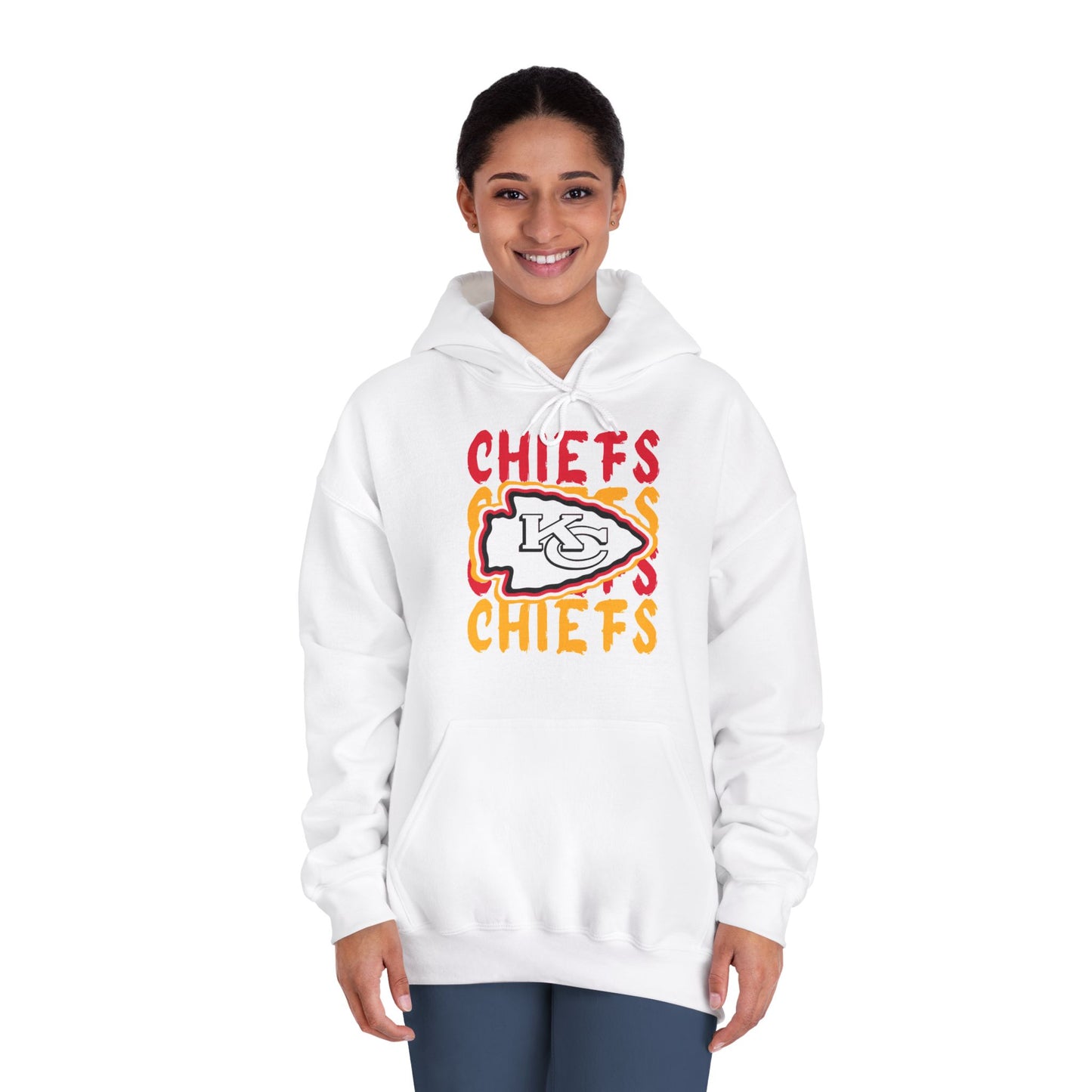 Kansas City Chiefs Hoodie – Bold Logo & Wording Print