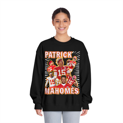 Kansas City Patrick Mahomes Colorful Portrait Sweatshirt – Bold Streetwear for Football Fans