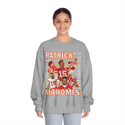 Kansas City Patrick Mahomes Colorful Portrait Sweatshirt – Bold Streetwear for Football Fans