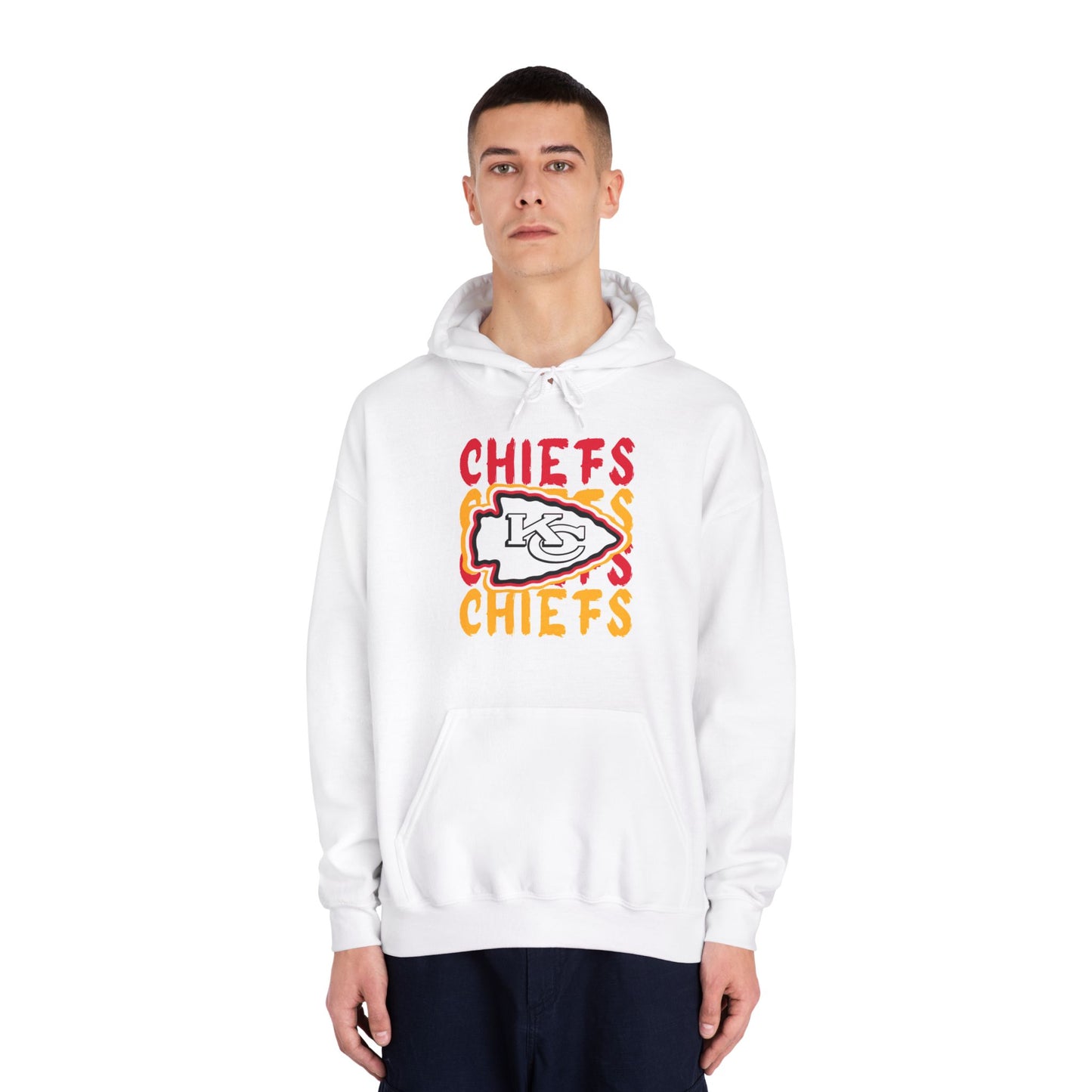 Kansas City Chiefs Hoodie – Bold Logo & Wording Print