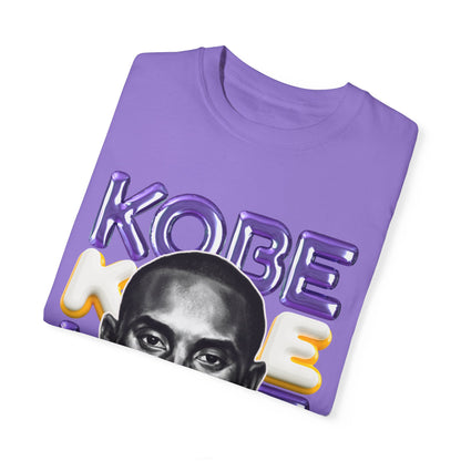 Kobe Bryant 3D Bubble Letter T-Shirt - Colorful Portrait & Bold Tribute Tee