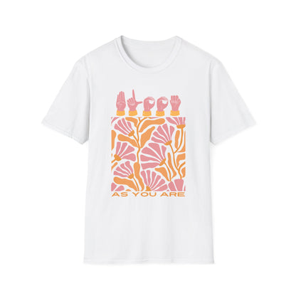 Graphic Tee ' ASL - bloom as you are '