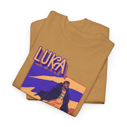 Luka Doncic Abstract Tee