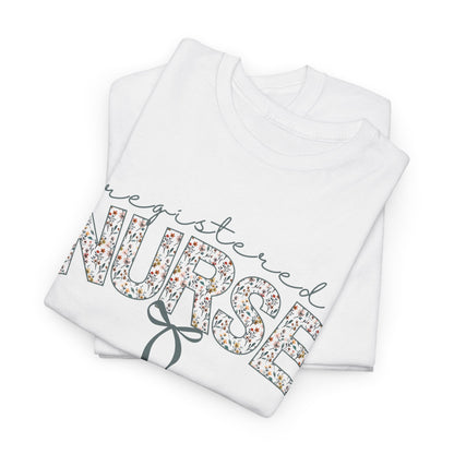 Cute Flower Registered Nurse Tee