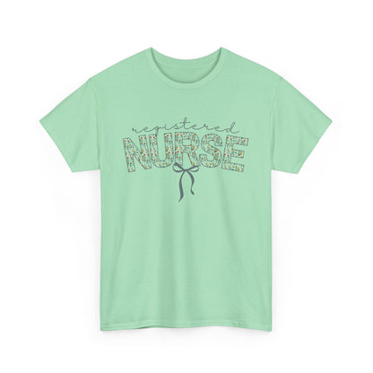Cute Flower Registered Nurse Tee