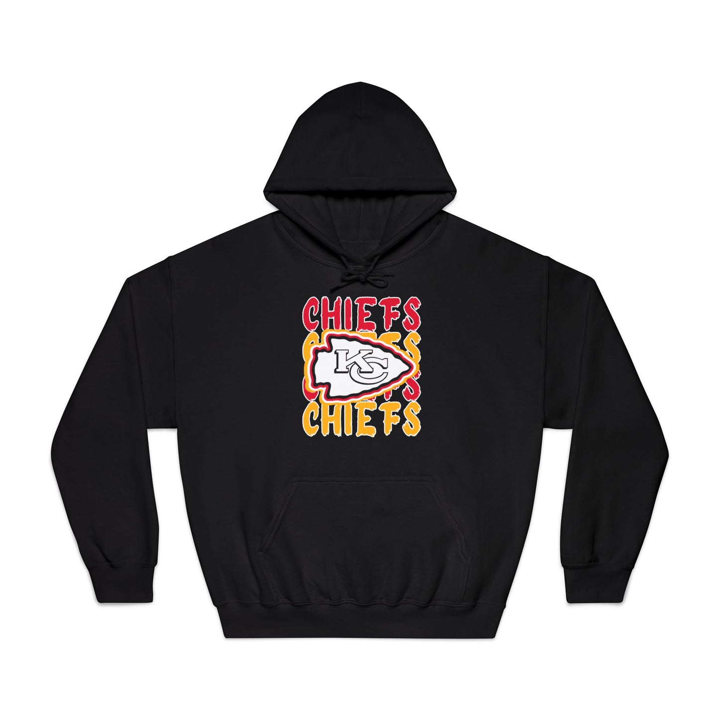 Kansas City Chiefs Hoodie – Bold Logo & Wording Print