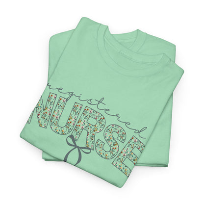 Cute Flower Registered Nurse Tee