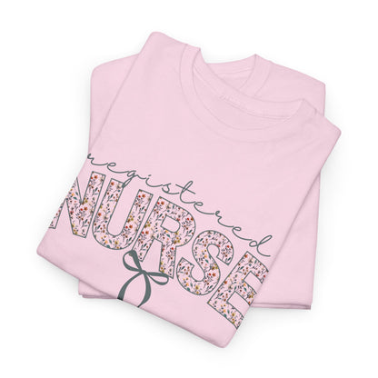 Cute Flower Registered Nurse Tee
