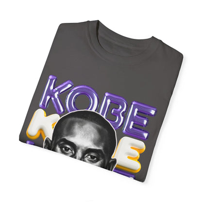 Kobe Bryant 3D Bubble Letter T-Shirt - Colorful Portrait & Bold Tribute Tee