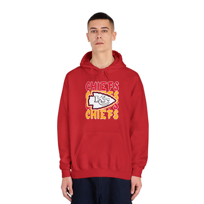 Kansas City Chiefs Hoodie – Bold Logo & Wording Print