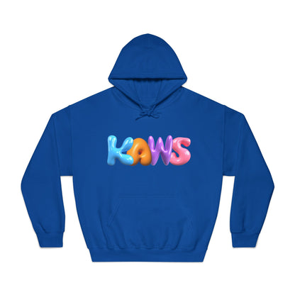 3D Bubble Letter Hoodie in Vibrant Colors