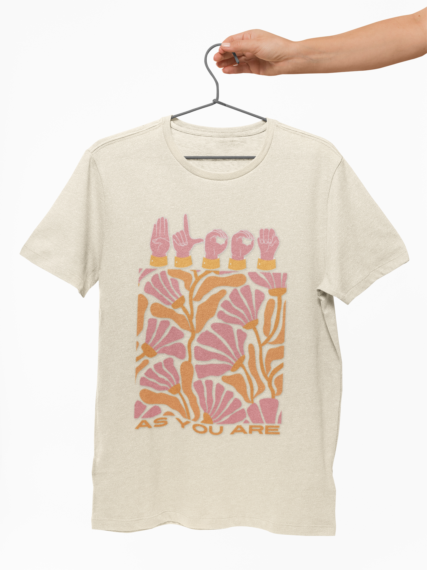 Graphic Tee ' ASL - bloom as you are '