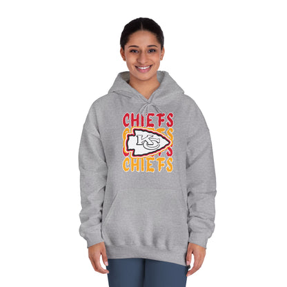 Kansas City Chiefs Hoodie – Bold Logo & Wording Print