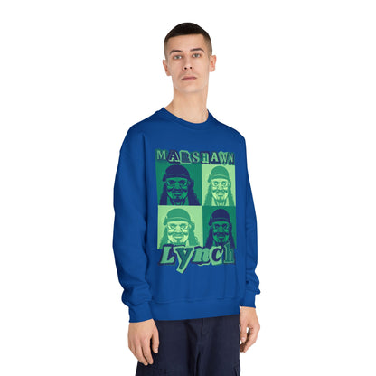 Copy of Marshawn Lynch Block-Style Colorful Portrait Sweatshirt – Bold Football Streetwear