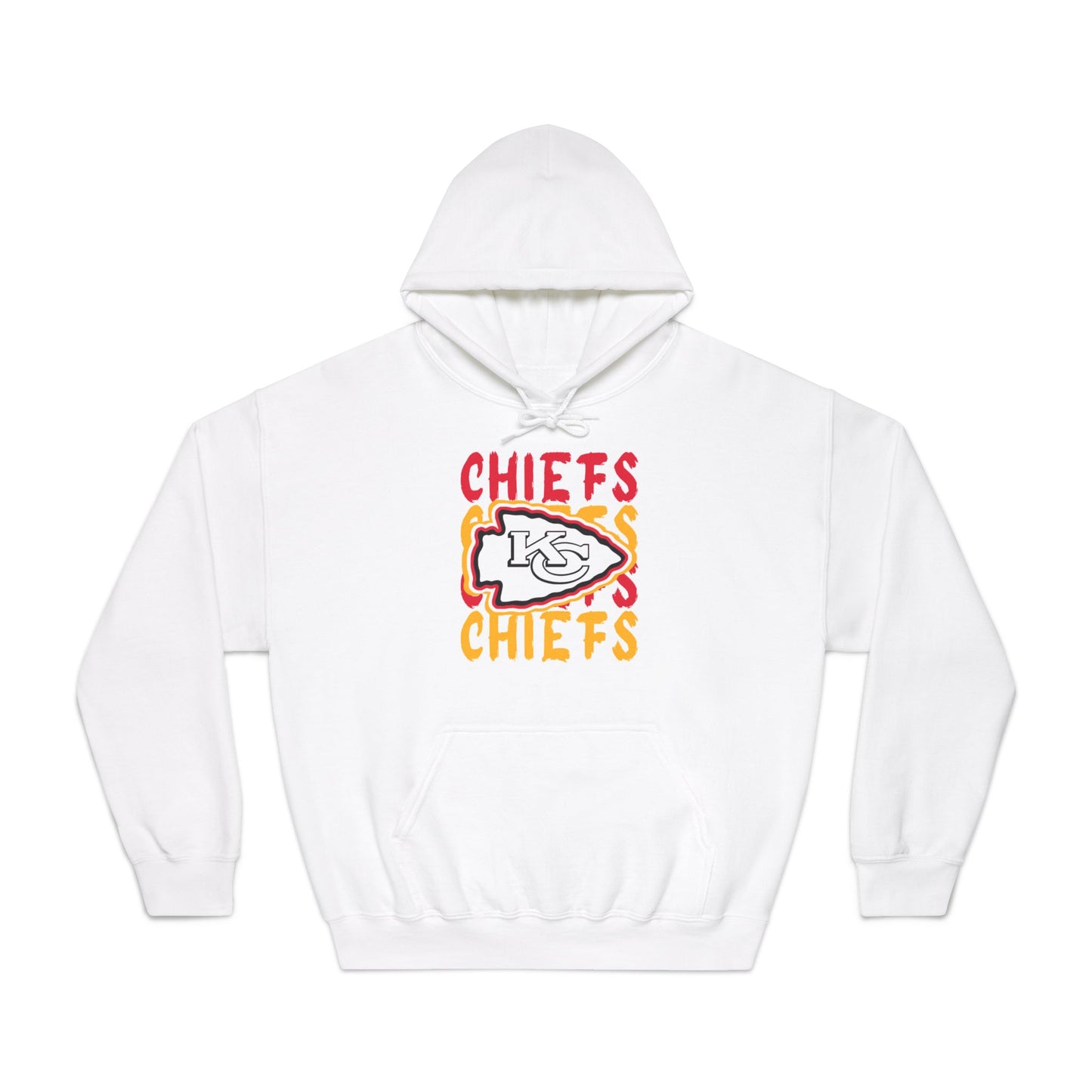 Kansas City Chiefs Hoodie – Bold Logo & Wording Print