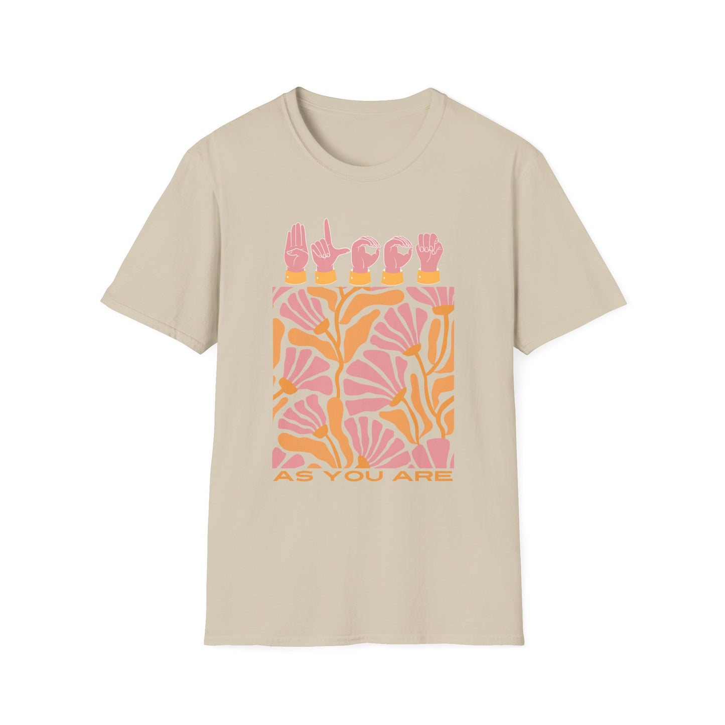 Graphic Tee ' ASL - bloom as you are '